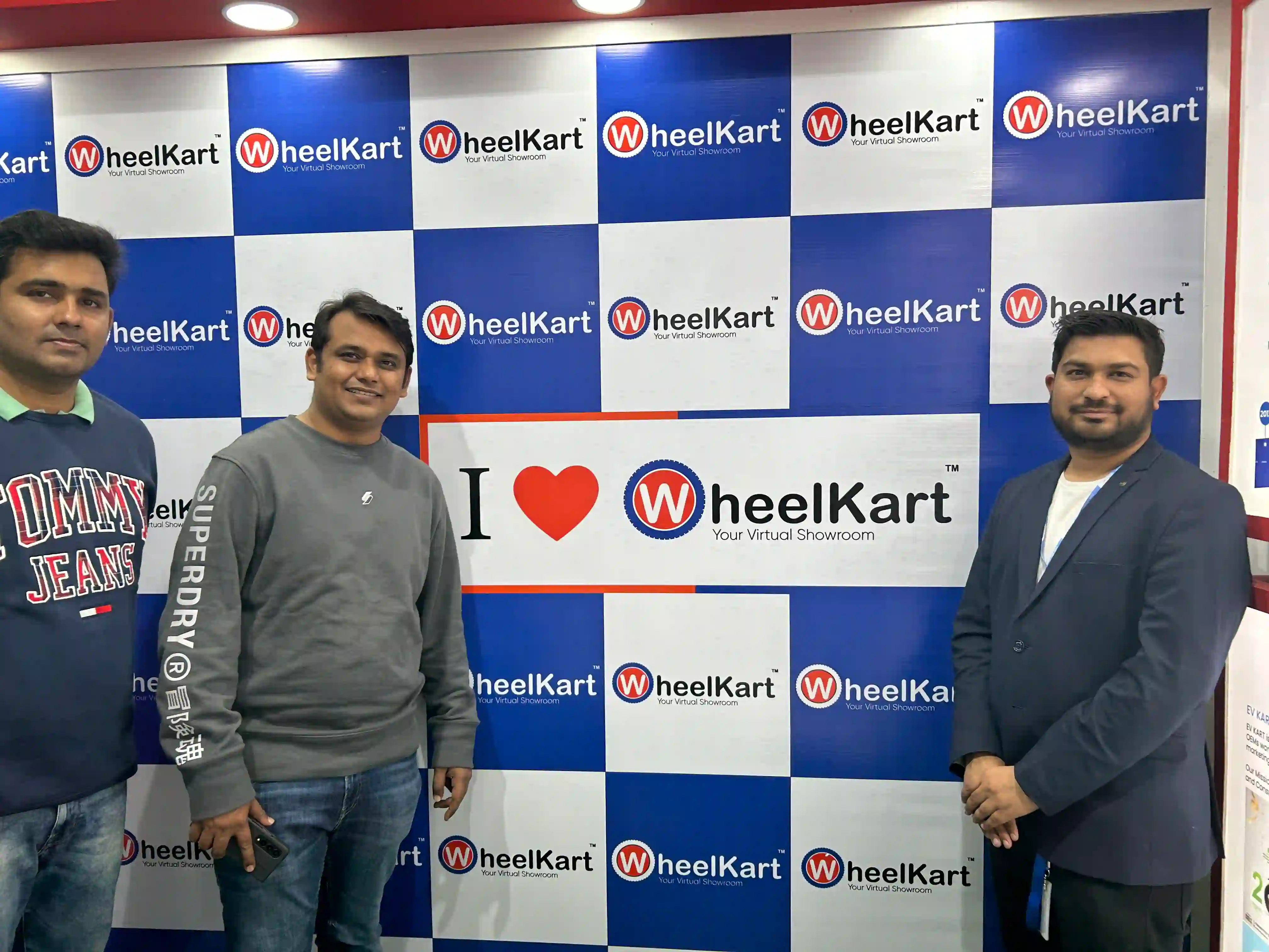 WheelKart Auto Expo 2023 Team