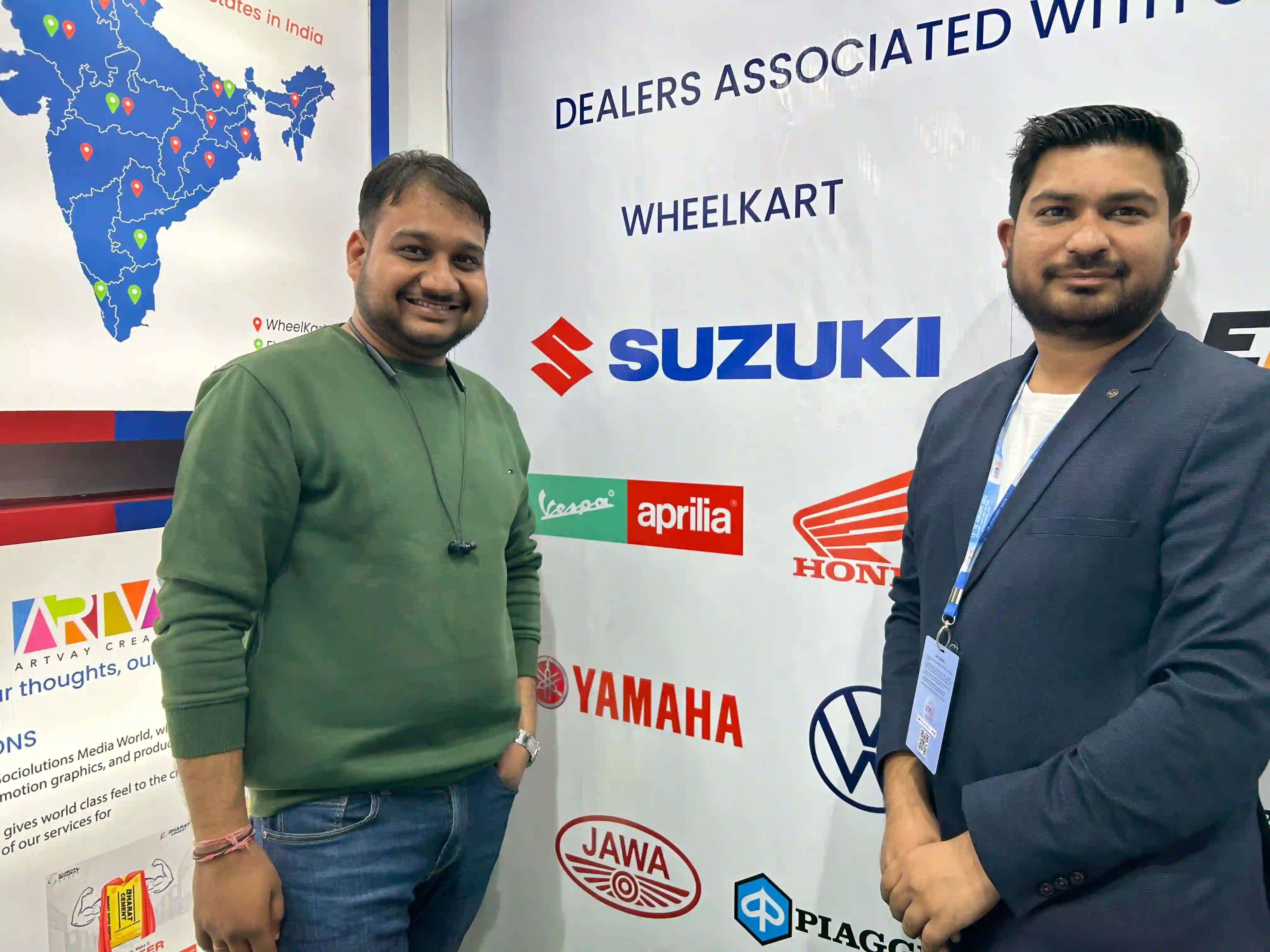 WheelKart Auto Expo 2023 Team