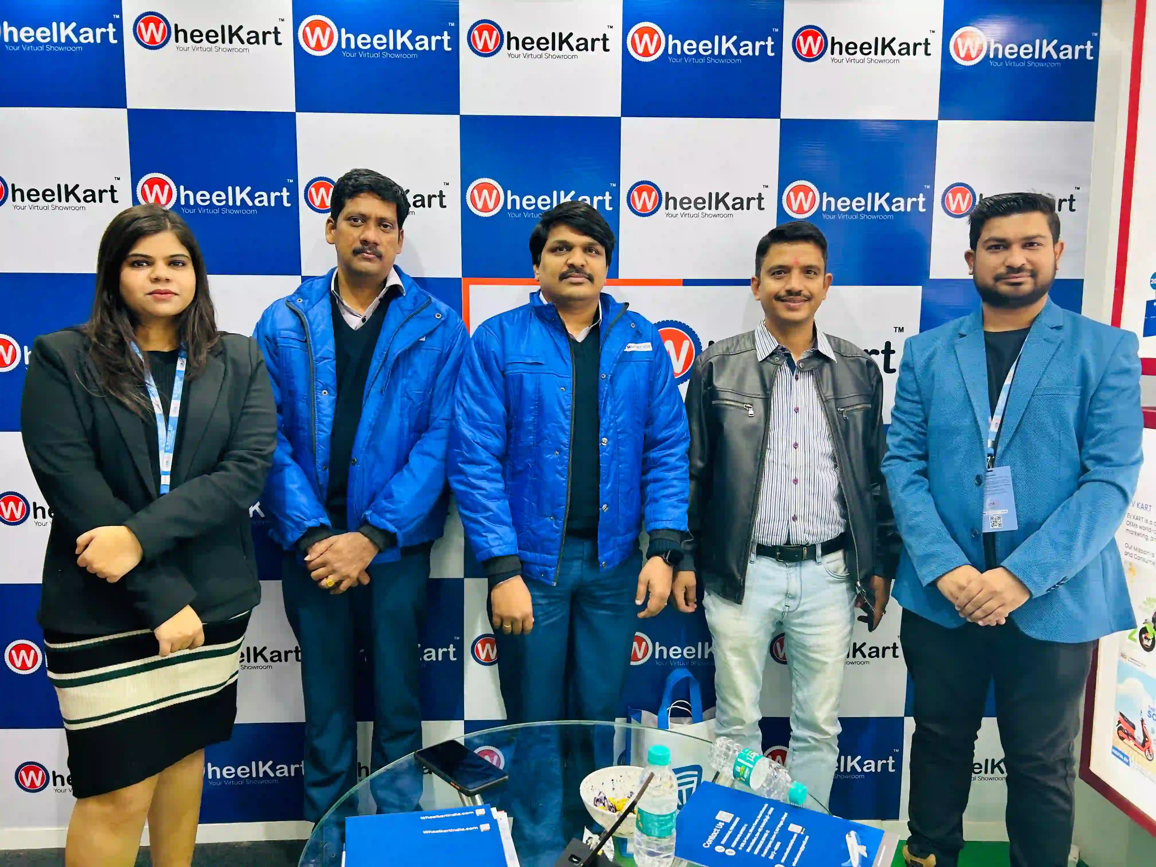 WheelKart Auto Expo 2023 Team