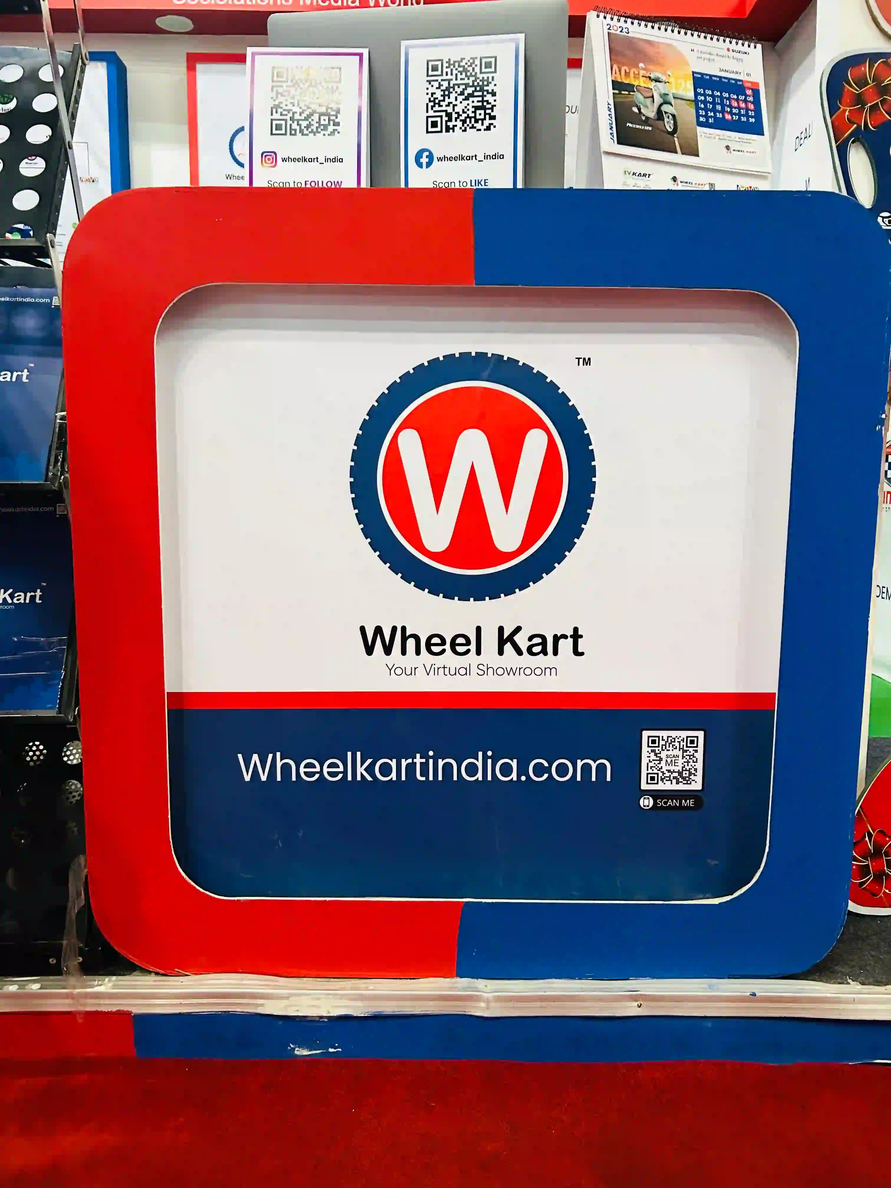 WheelKart Auto Expo 2023 Stall