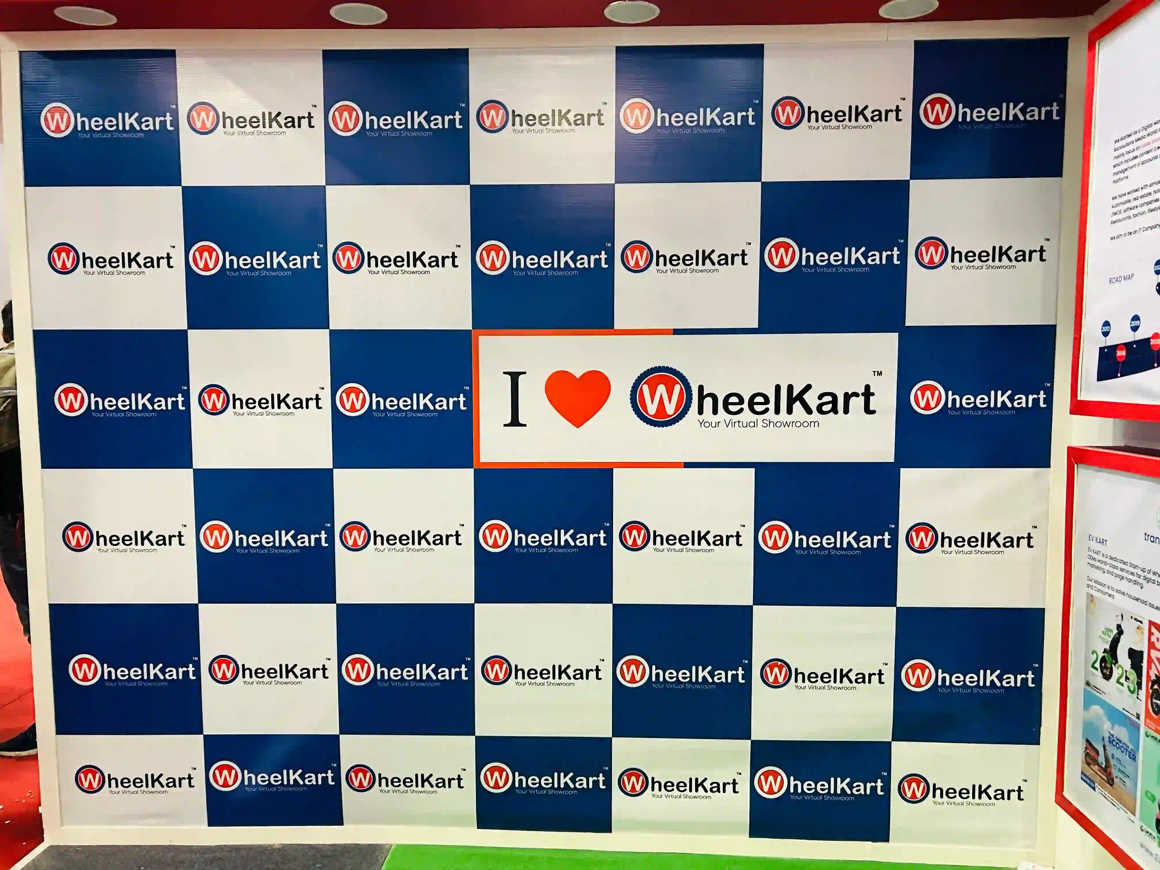 WheelKart Auto Expo 2023 Stall