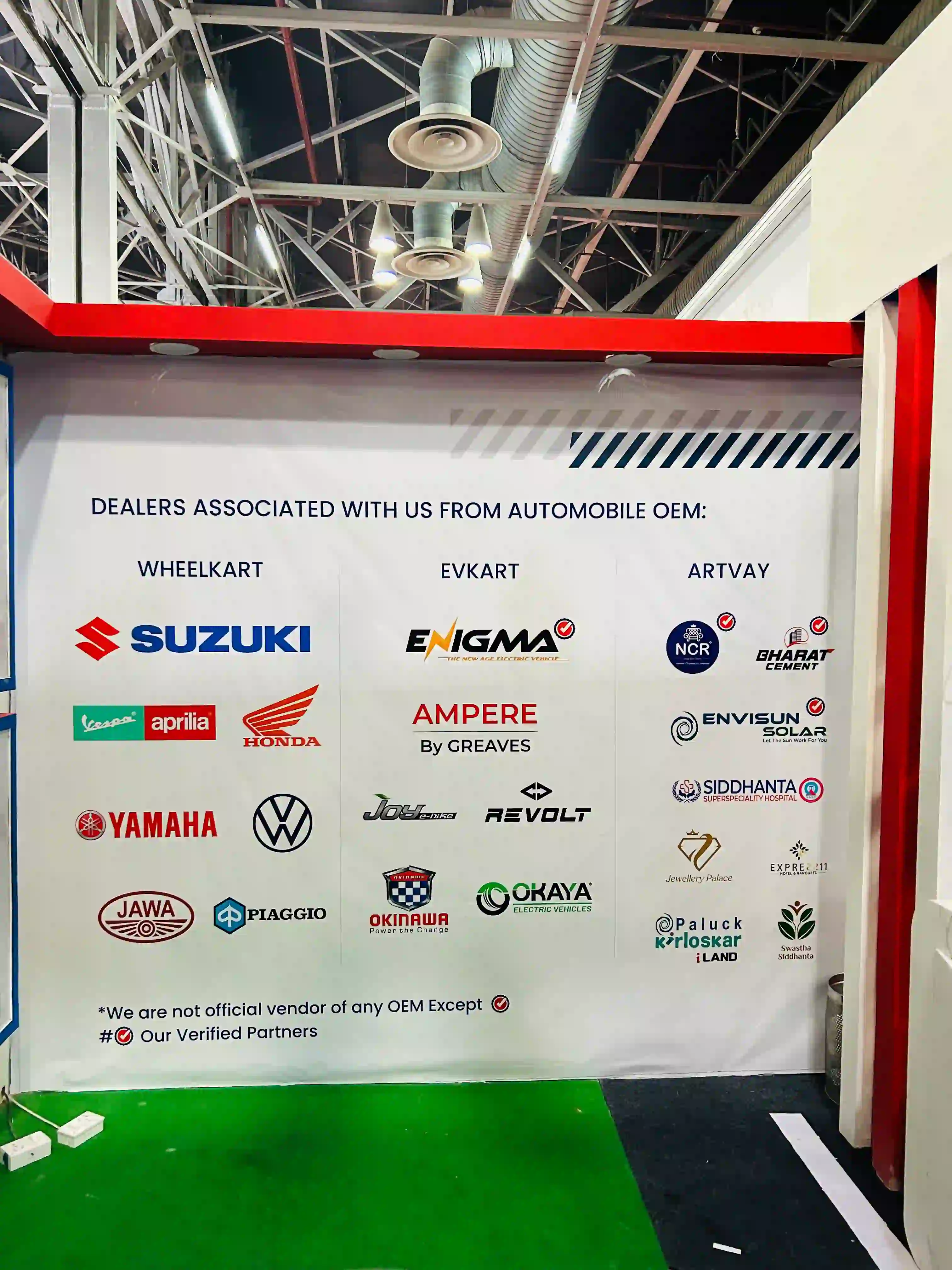 WheelKart Auto Expo 2023 Stall