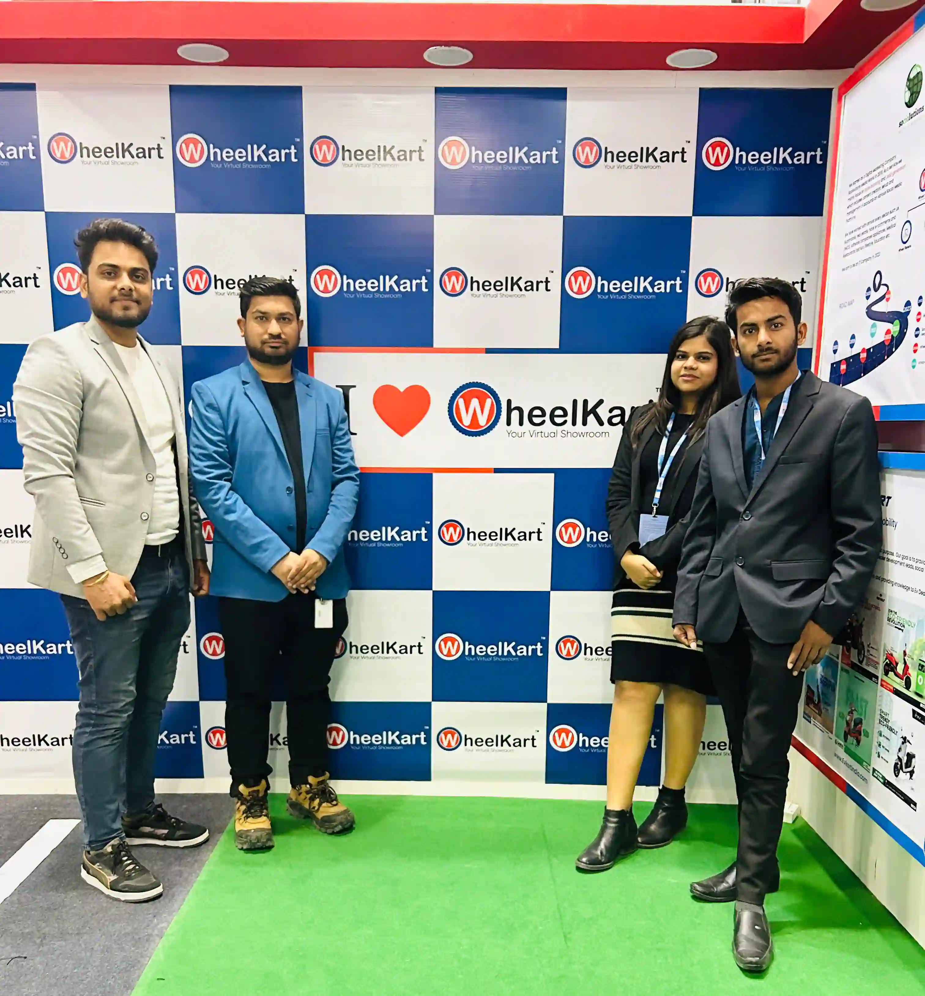 WheelKart Auto Expo 2023 Stall