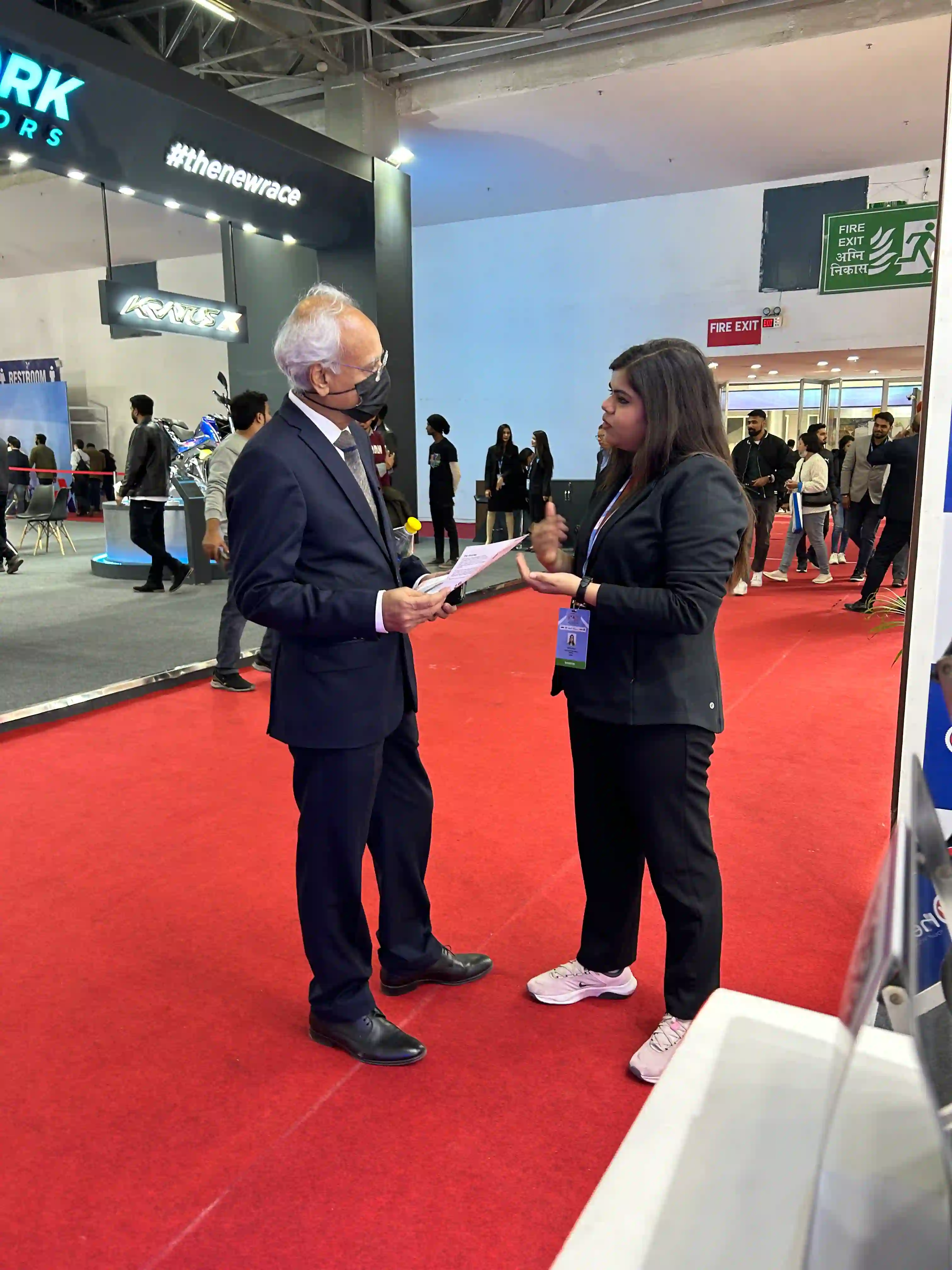 Auto Expo 2023 Visitor