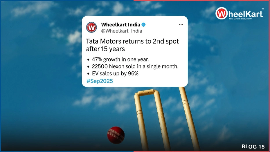 Tata Motors Returns to 2nd Spot After 15 Years